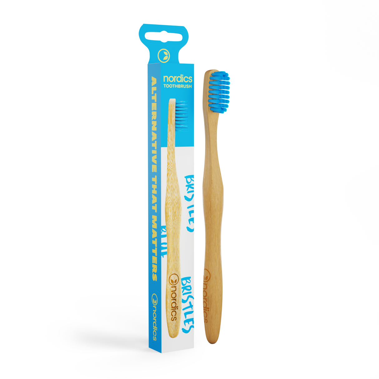 Bamboo Toothbrush Blue