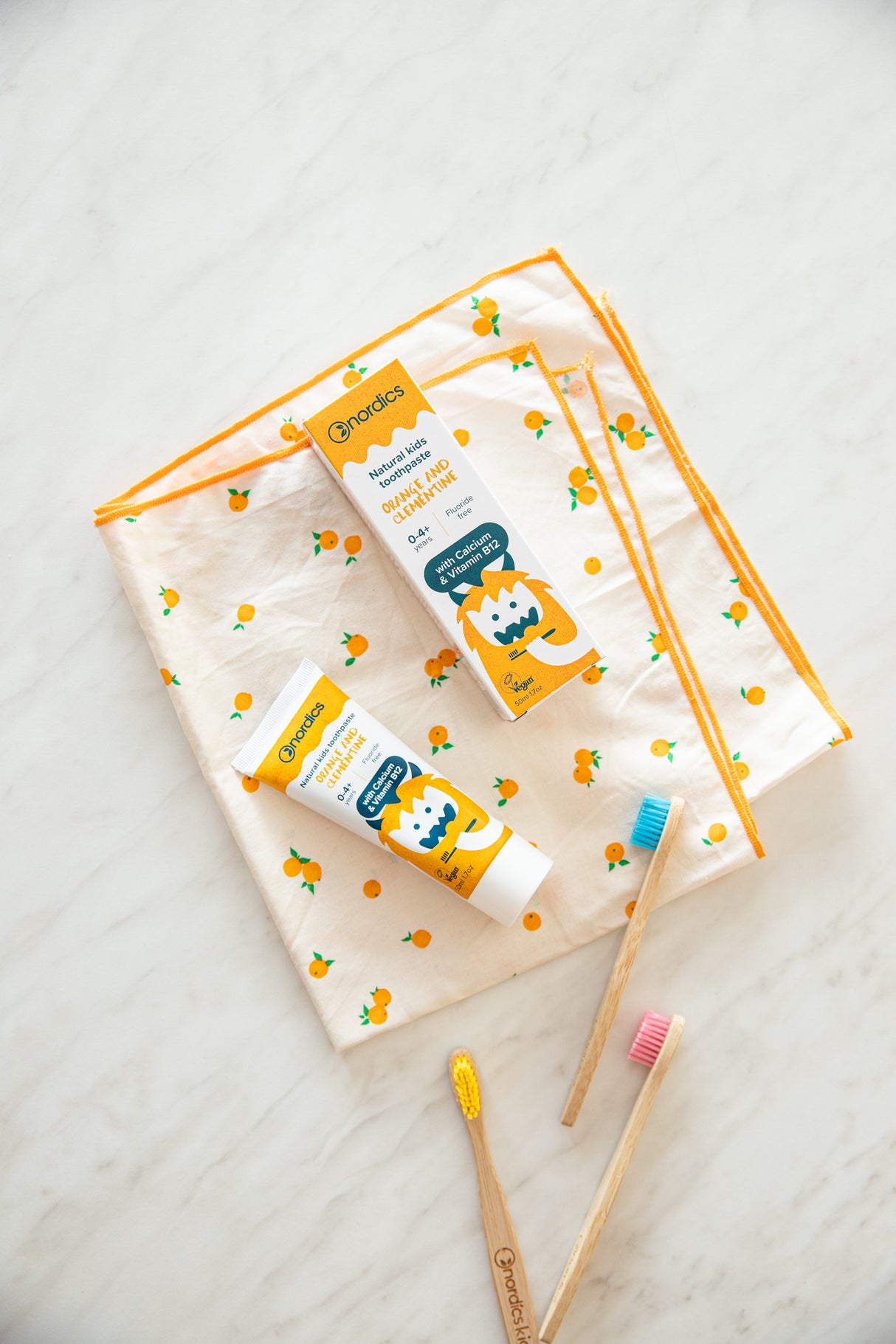 Natural Kids Toothpaste - Orange and Clementine