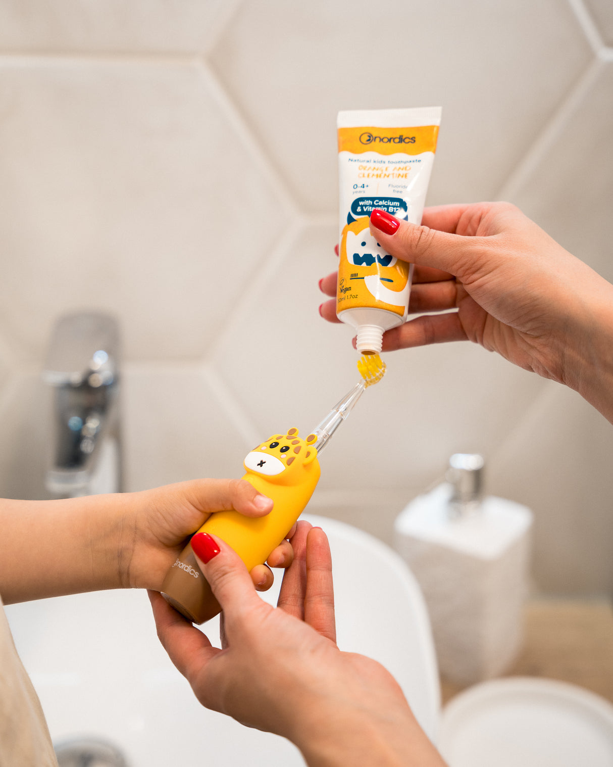 Natural Kids Toothpaste - Orange and Clementine