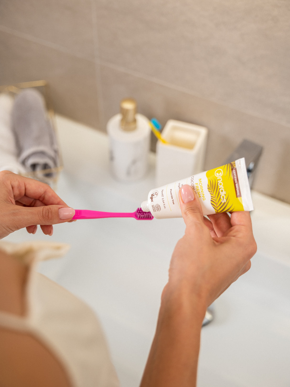 Natural Morning Fresh Toothpaste - Coconut + Mint