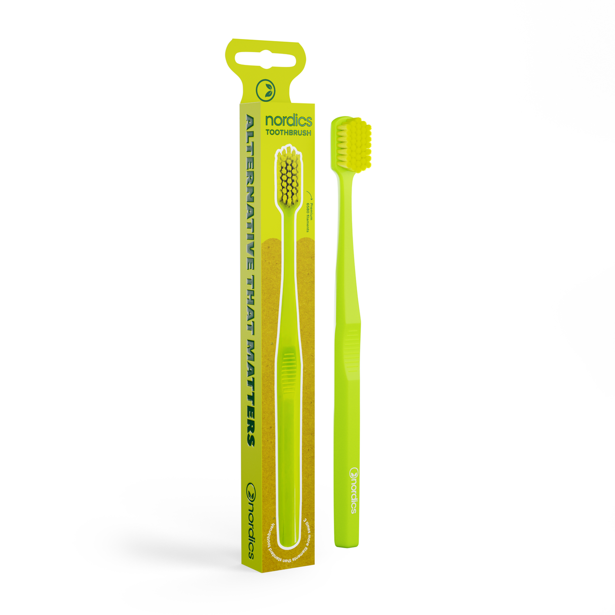 Premium Toothbrush Green 6580 Soft